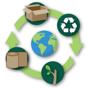 corrugated-sustainability-recycling-illustraion