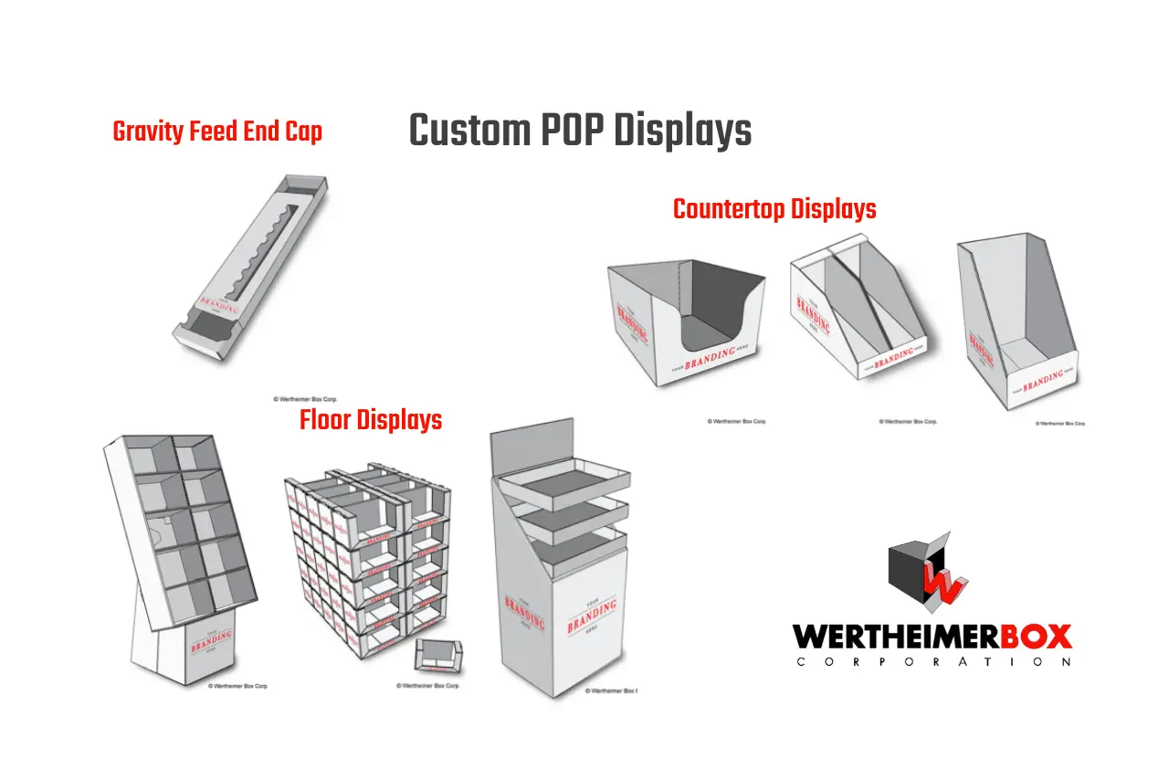 Custom POP Displays from Wertheimer Box