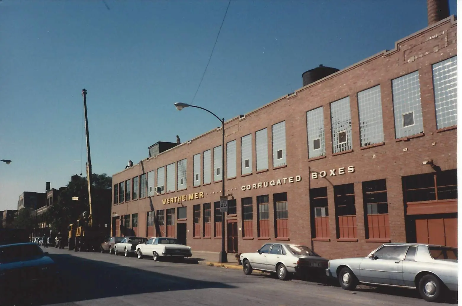 Wertheimer Box Corporations Original Plant in Chicago